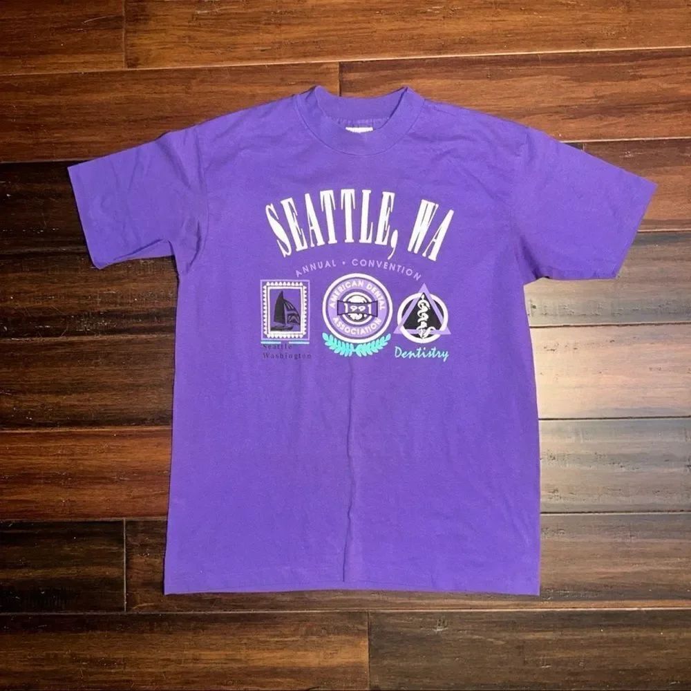 1991 Seattle, WA American Dental Association T-Shirt